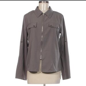 Women's Charcoal Utility Jacket